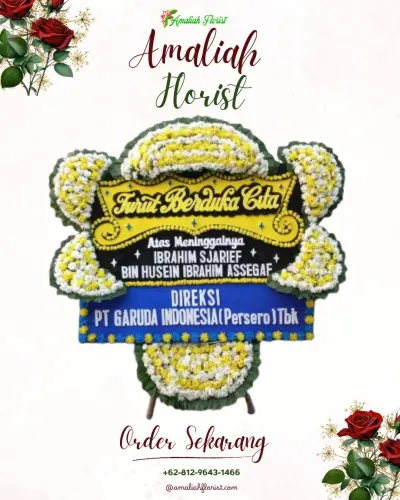 Papan Bunga Duka di Kadu Jaya