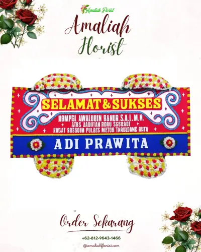 Karangan Bunga Ucapan Selamat di Kadu Jaya